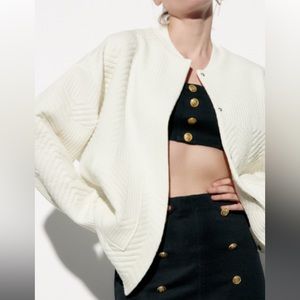 NWT Zara Padded bomber